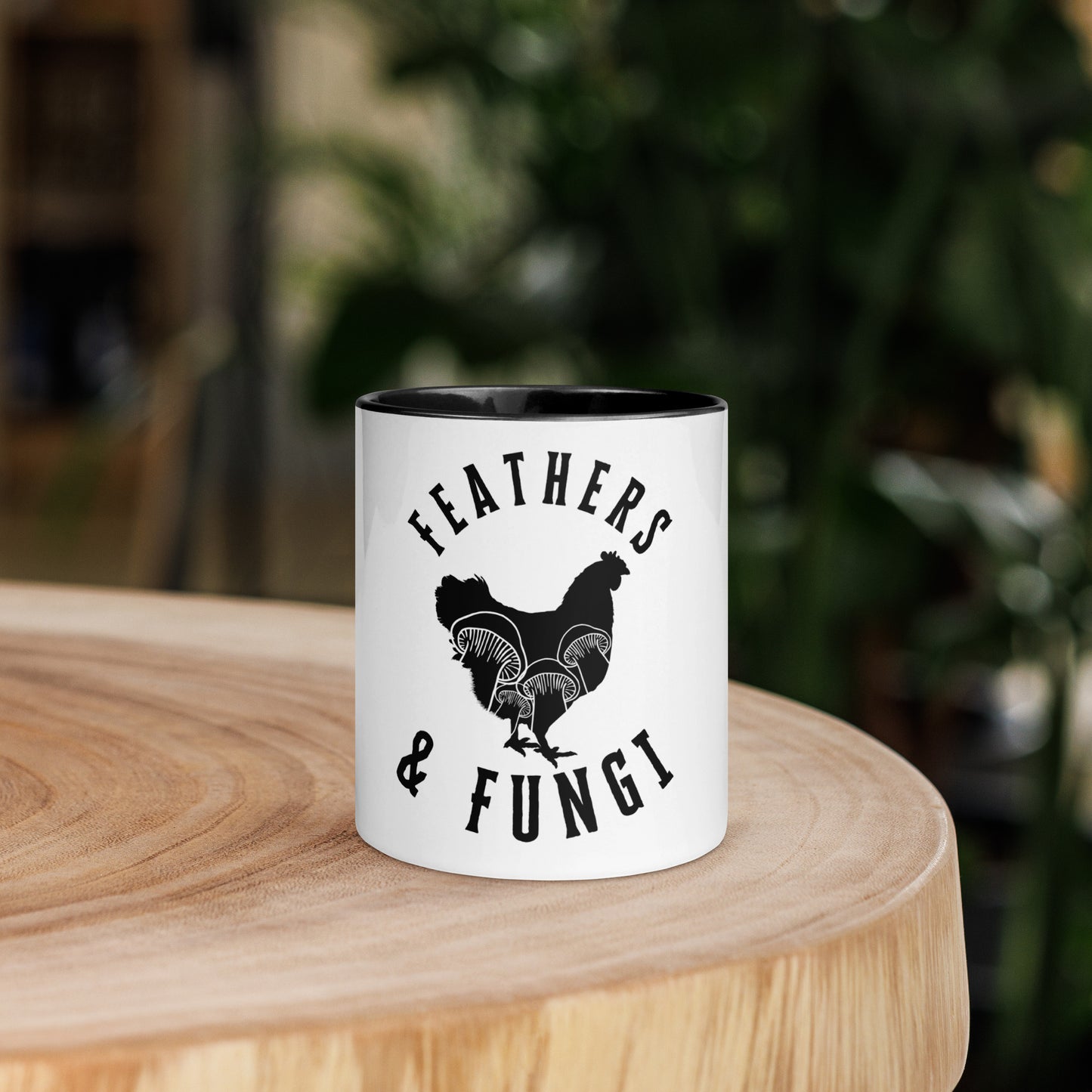 Feathers & Fungi Mug