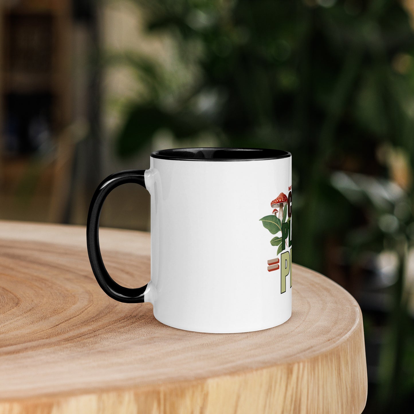 Mushroom Coffee + Plants = Peace