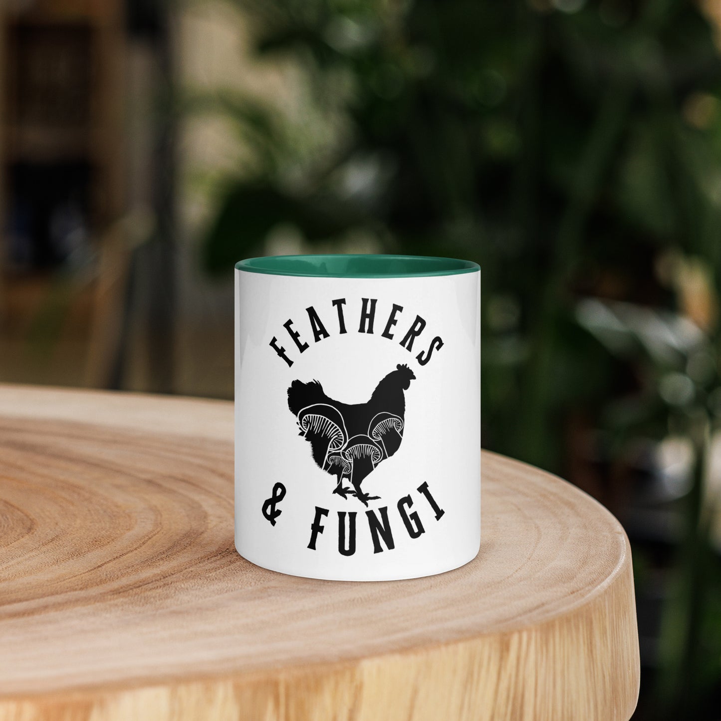 Feathers & Fungi Mug