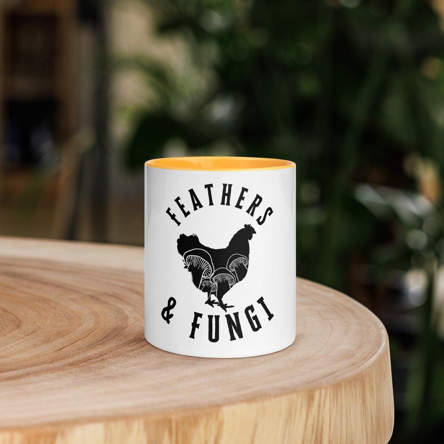 Feathers & Fungi Mug