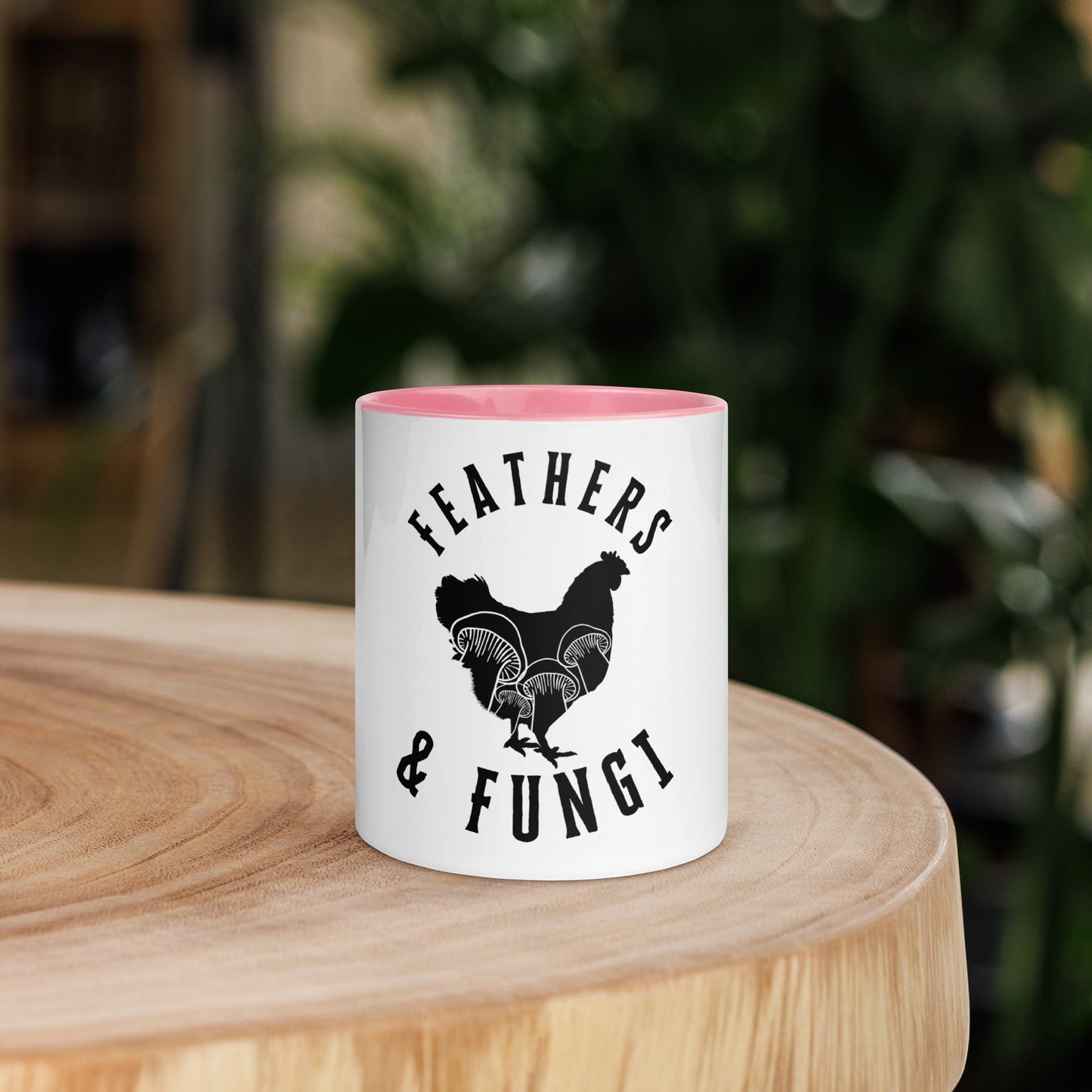 Feathers & Fungi Mug